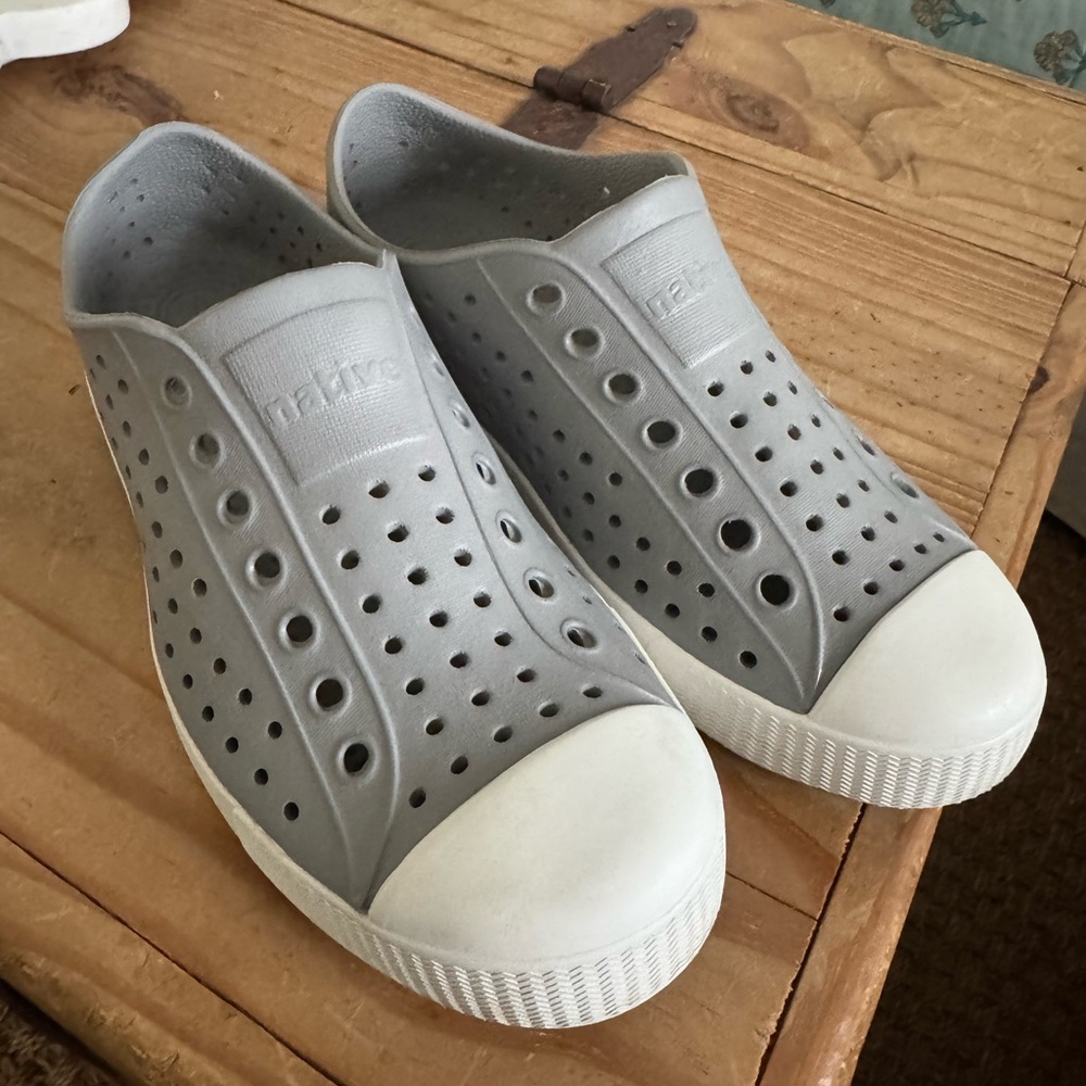 Native Gray Slip-On Shoes